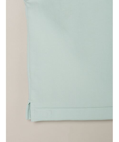 three dots / スリードッツ シャツ・ブラウス | Double-knit supima cropped shirt | 詳細4