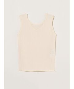 three dots / スリードッツ タンクトップ | Alora sheer 2way tank