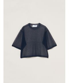 three dots / スリードッツ Tシャツ | Alora sheer Tshirt
