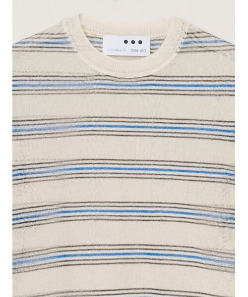 three dots / スリードッツ Tシャツ | Alora sheer Tshirt | 詳細2
