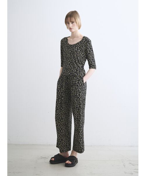 three dots / スリードッツ Tシャツ | Travel line jessica tee | 詳細10