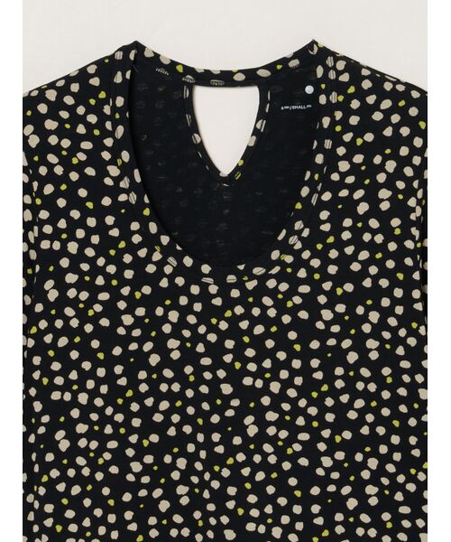 three dots / スリードッツ Tシャツ | Travel line jessica tee | 詳細2