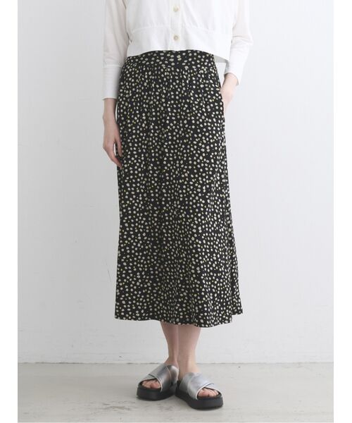 three dots / スリードッツ スカート | Travel line skirt | 詳細6