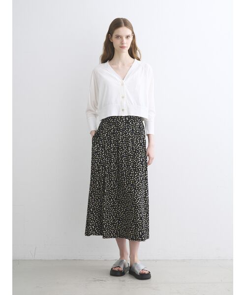 three dots / スリードッツ スカート | Travel line skirt | 詳細7