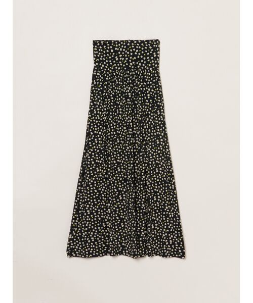 three dots / スリードッツ スカート | Travel line skirt（multi）