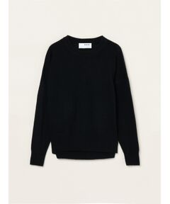 three dots / スリードッツ ニット・セーター | Holiday cashmere pullover