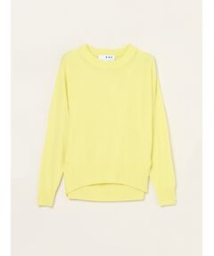 three dots / スリードッツ ニット・セーター | Holiday cashmere pullover