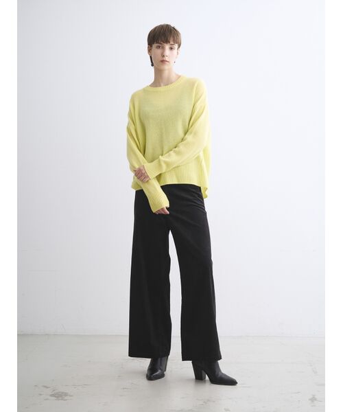 three dots / スリードッツ ニット・セーター | Holiday cashmere pullover | 詳細9