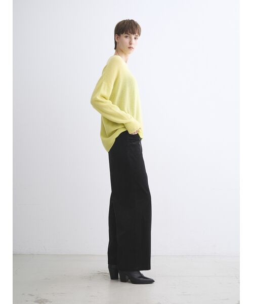 three dots / スリードッツ ニット・セーター | Holiday cashmere pullover | 詳細10