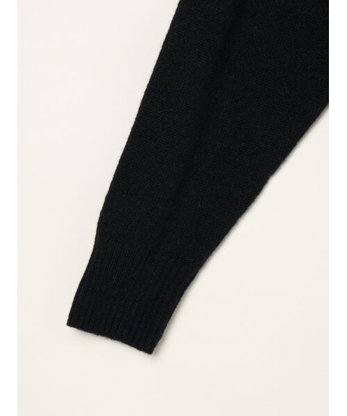 three dots / スリードッツ ニット・セーター | Holiday cashmere pullover | 詳細3