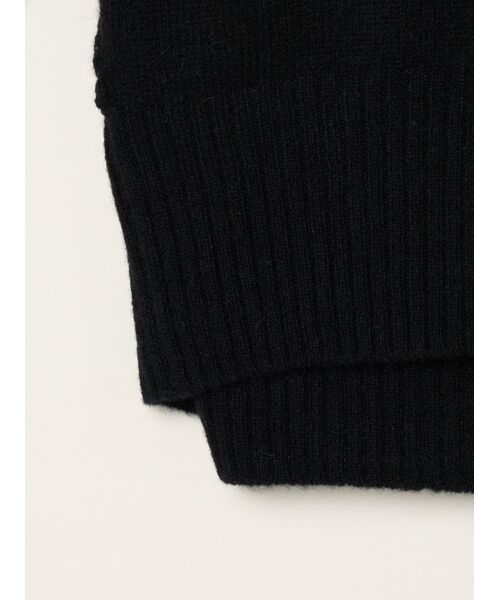three dots / スリードッツ ニット・セーター | Holiday cashmere pullover | 詳細4