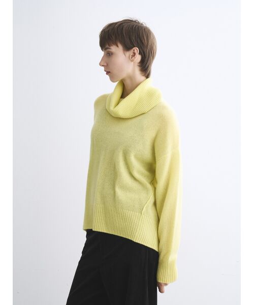 three dots / スリードッツ マフラー・ショール・スヌード・ストール | Holiday cashmere collar snood | 詳細10