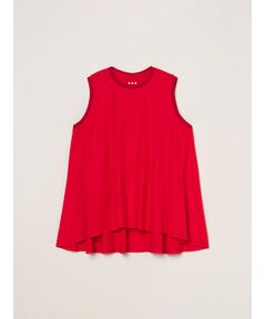 three dots / スリードッツ タンクトップ | Dry cotton dress tee drape tank