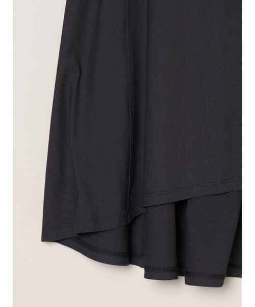 three dots / スリードッツ タンクトップ | Dry cotton dress tee drape tank | 詳細4