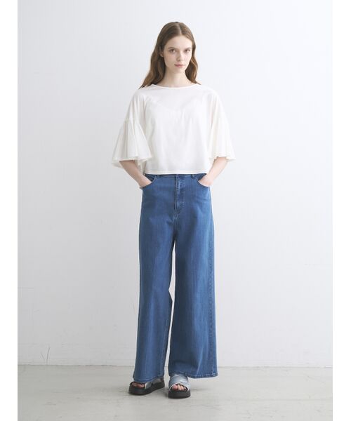 three dots / スリードッツ Tシャツ | Dry cotton dress tee | 詳細9