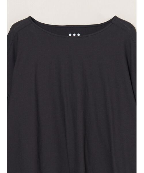 three dots / スリードッツ Tシャツ | Dry cotton dress tee | 詳細2