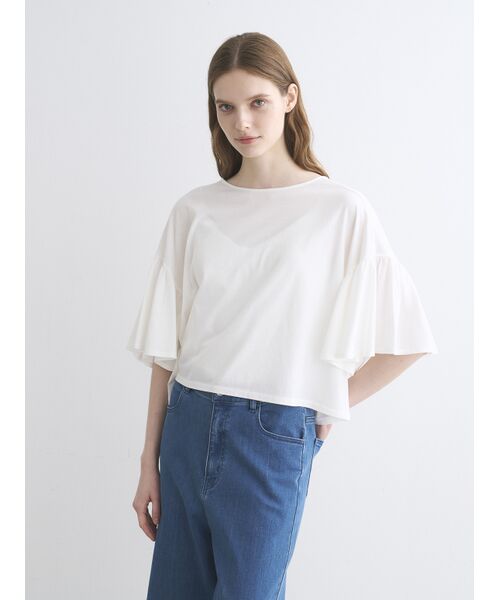three dots / スリードッツ Tシャツ | Dry cotton dress tee | 詳細6