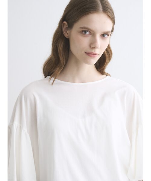 three dots / スリードッツ Tシャツ | Dry cotton dress tee | 詳細7