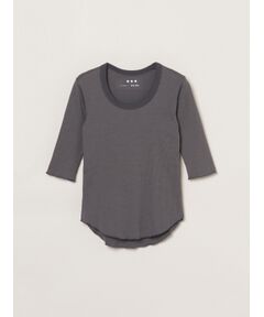 three dots / スリードッツ Tシャツ | Shiny rib jessica