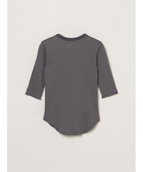 three dots / スリードッツ Tシャツ | Shiny rib jessica | 詳細1