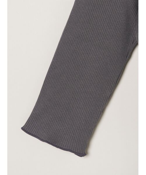 three dots / スリードッツ Tシャツ | Shiny rib jessica | 詳細3