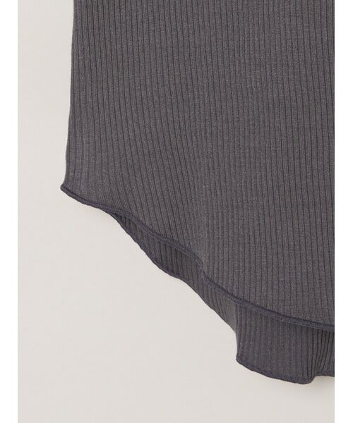 three dots / スリードッツ Tシャツ | Shiny rib jessica | 詳細4