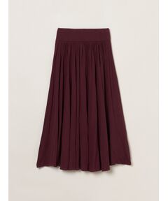 three dots / スリードッツ スカート | Jersey colette windflair skirt