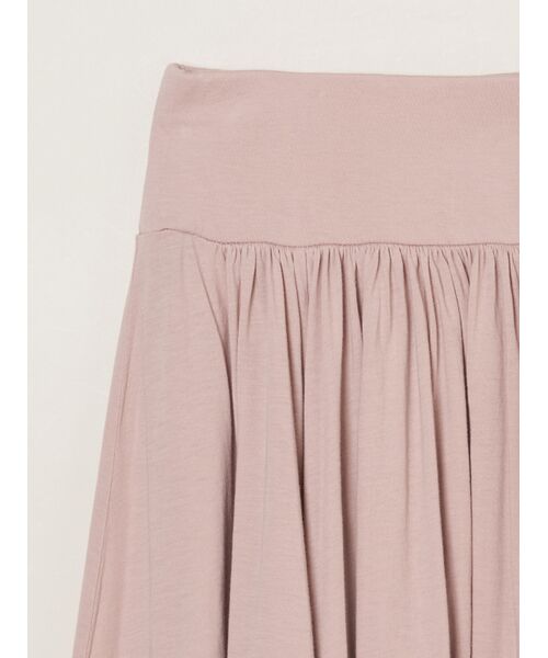 three dots / スリードッツ スカート | Jersey colette windflair skirt | 詳細3