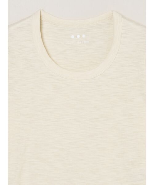 three dots / スリードッツ その他トップス | Organic slub jessica | 詳細2