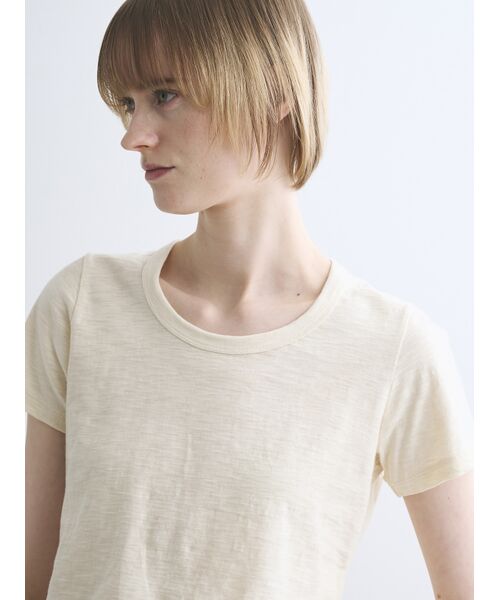 three dots / スリードッツ その他トップス | Organic slub jessica | 詳細7