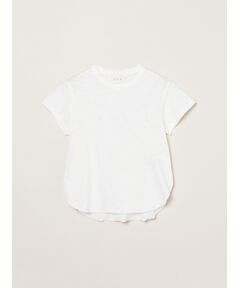 three dots / スリードッツ Tシャツ | Organic slub crew neck