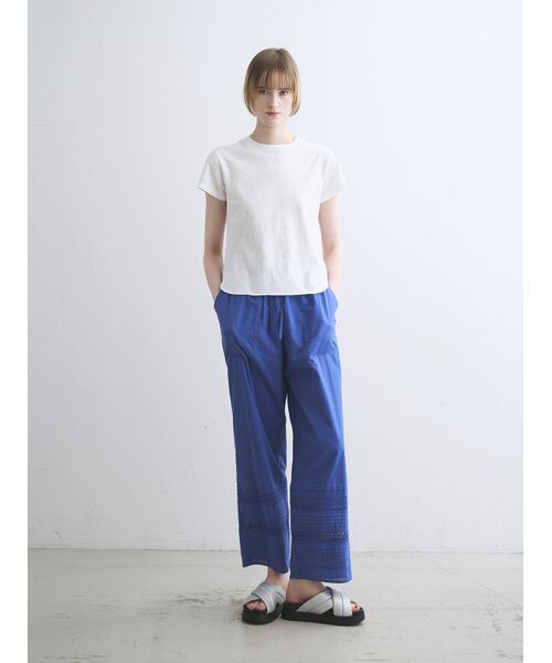 three dots / スリードッツ Tシャツ | Organic slub crew neck | 詳細9