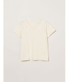 three dots / スリードッツ Tシャツ | Organic slub v neck