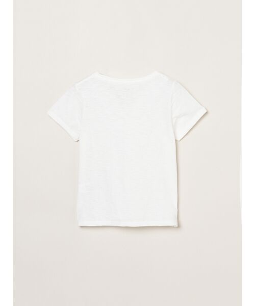 three dots / スリードッツ Tシャツ | Organic slub v neck | 詳細1