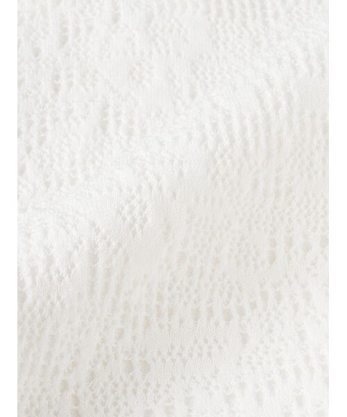 three dots / スリードッツ タンクトップ | Panama lace 2way tank | 詳細5