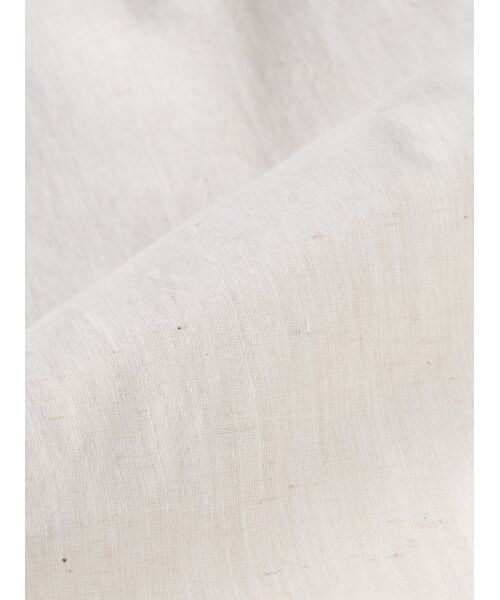 three dots / スリードッツ スカート | Cotton linen narrow skirt | 詳細5