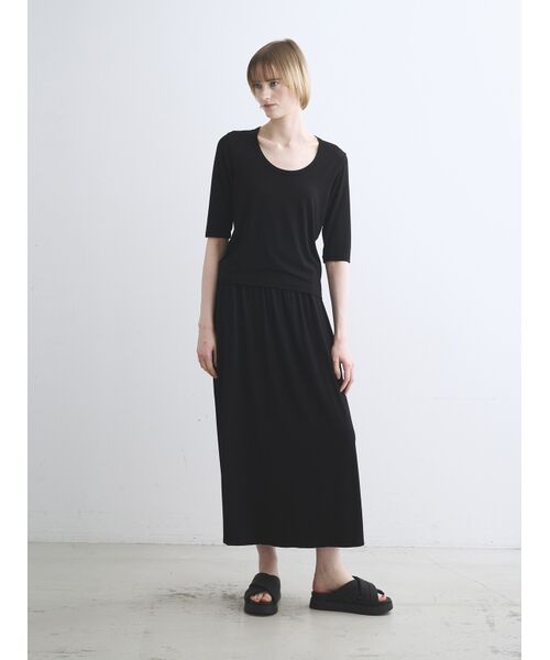 three dots / スリードッツ Tシャツ | Travel line jessica tee | 詳細9