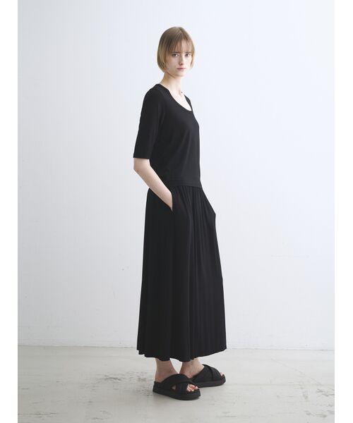 three dots / スリードッツ Tシャツ | Travel line jessica tee | 詳細10