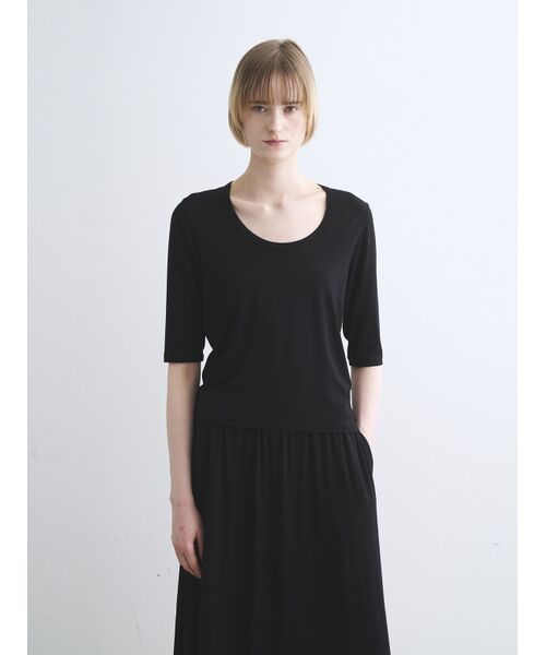 three dots / スリードッツ Tシャツ | Travel line jessica tee | 詳細6