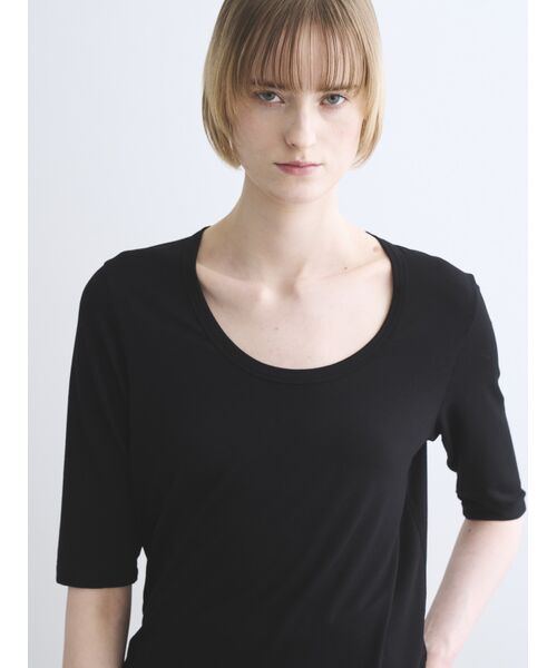 three dots / スリードッツ Tシャツ | Travel line jessica tee | 詳細7