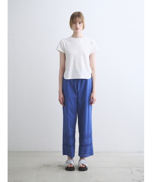 three dots / スリードッツ その他パンツ | Jerome lace pants | 詳細9
