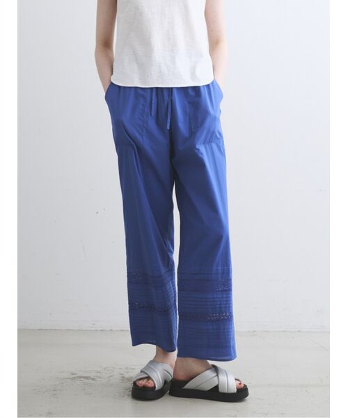 three dots / スリードッツ その他パンツ | Jerome lace pants | 詳細6