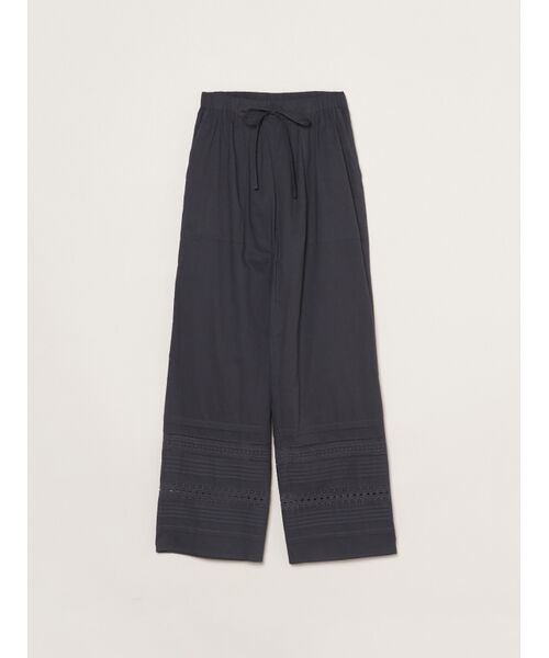 three dots / スリードッツ その他パンツ | Jerome lace pants（charcoal）