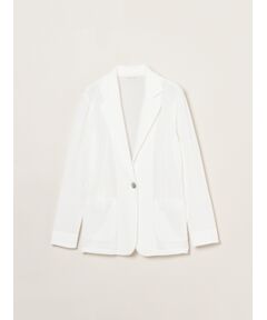 three dots / スリードッツ テーラードジャケット | Sheer terry jacket