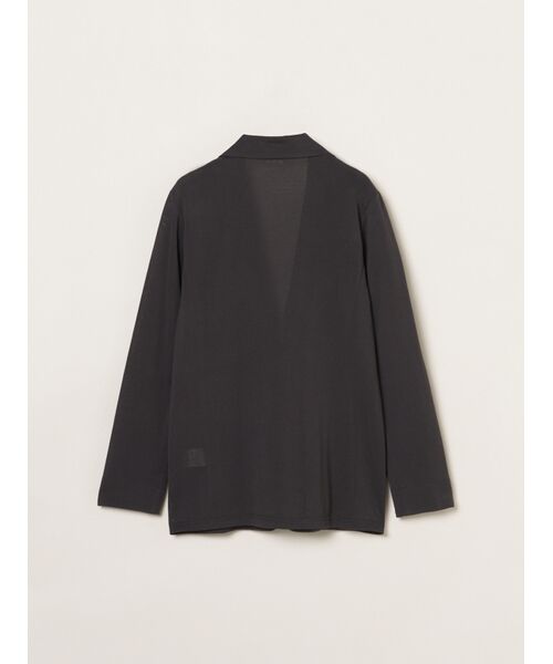 three dots / スリードッツ テーラードジャケット | Sheer terry jacket | 詳細1