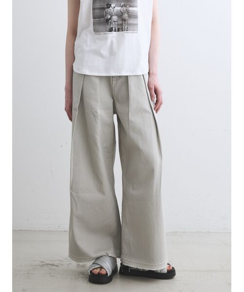 three dots / スリードッツ その他パンツ | Tint denim pants | 詳細6