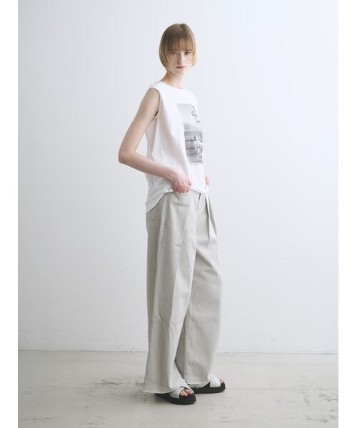 three dots / スリードッツ その他パンツ | Tint denim pants | 詳細8