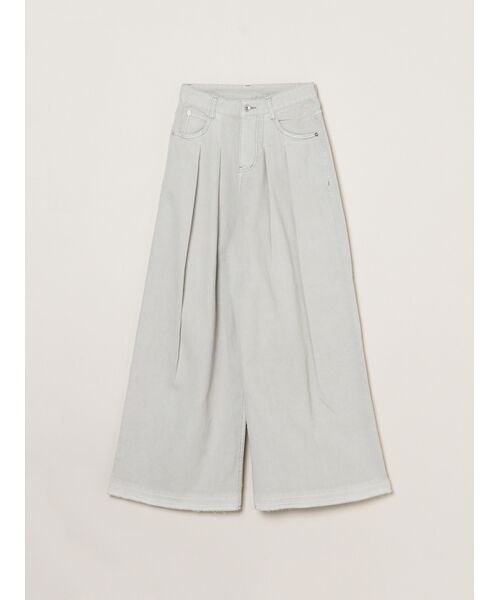 three dots / スリードッツ その他パンツ | Tint denim pants(tint grey)