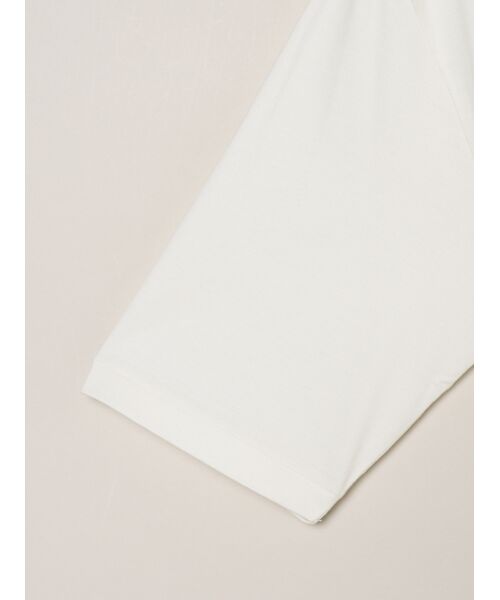 three dots / スリードッツ Tシャツ | Suvin 28 jersey mock neck tee | 詳細3