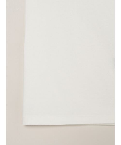 three dots / スリードッツ Tシャツ | Suvin 28 jersey mock neck tee | 詳細4